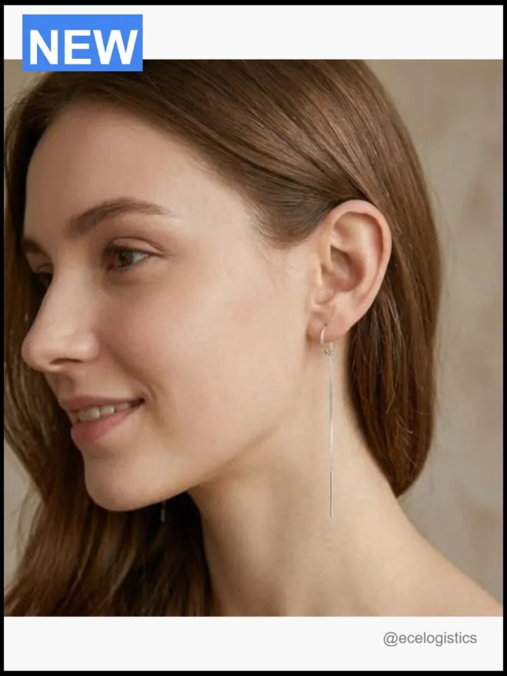 925 Sterling Silver Chain Dangle Earrings Tassel Threader for Women Teens Long